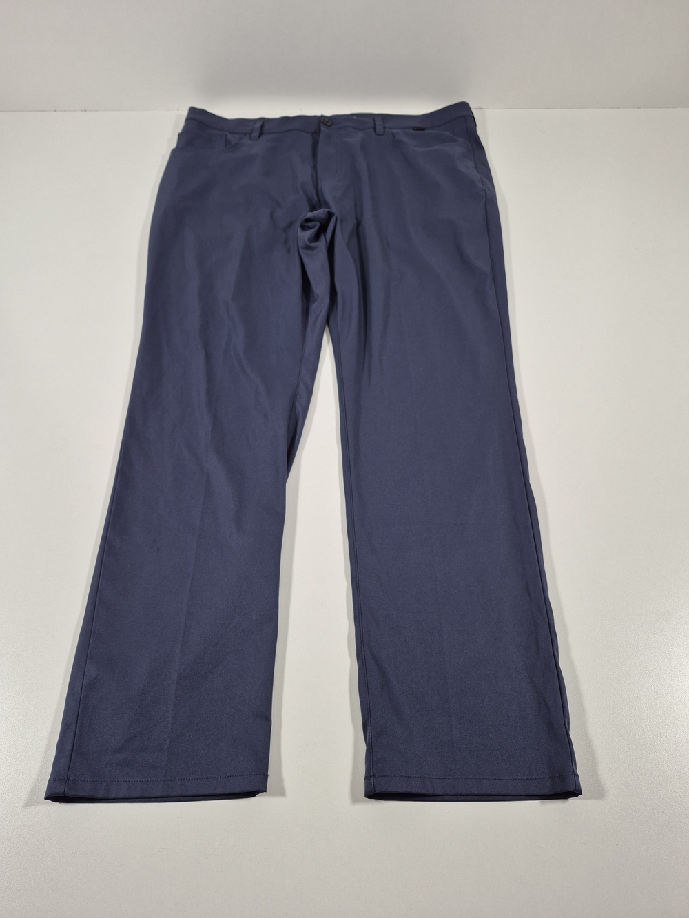 TravisMathew Open To Close Pants Mens 38x32 Blue Golf Chino Performance